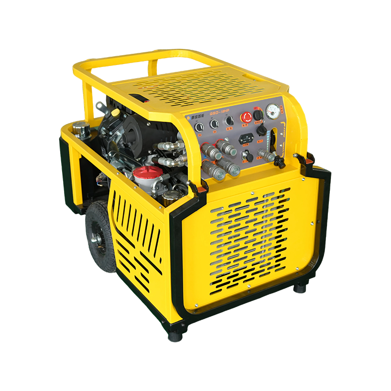 18HP DualOption kannettava hydraulinen voimayksikkö (PHPU)